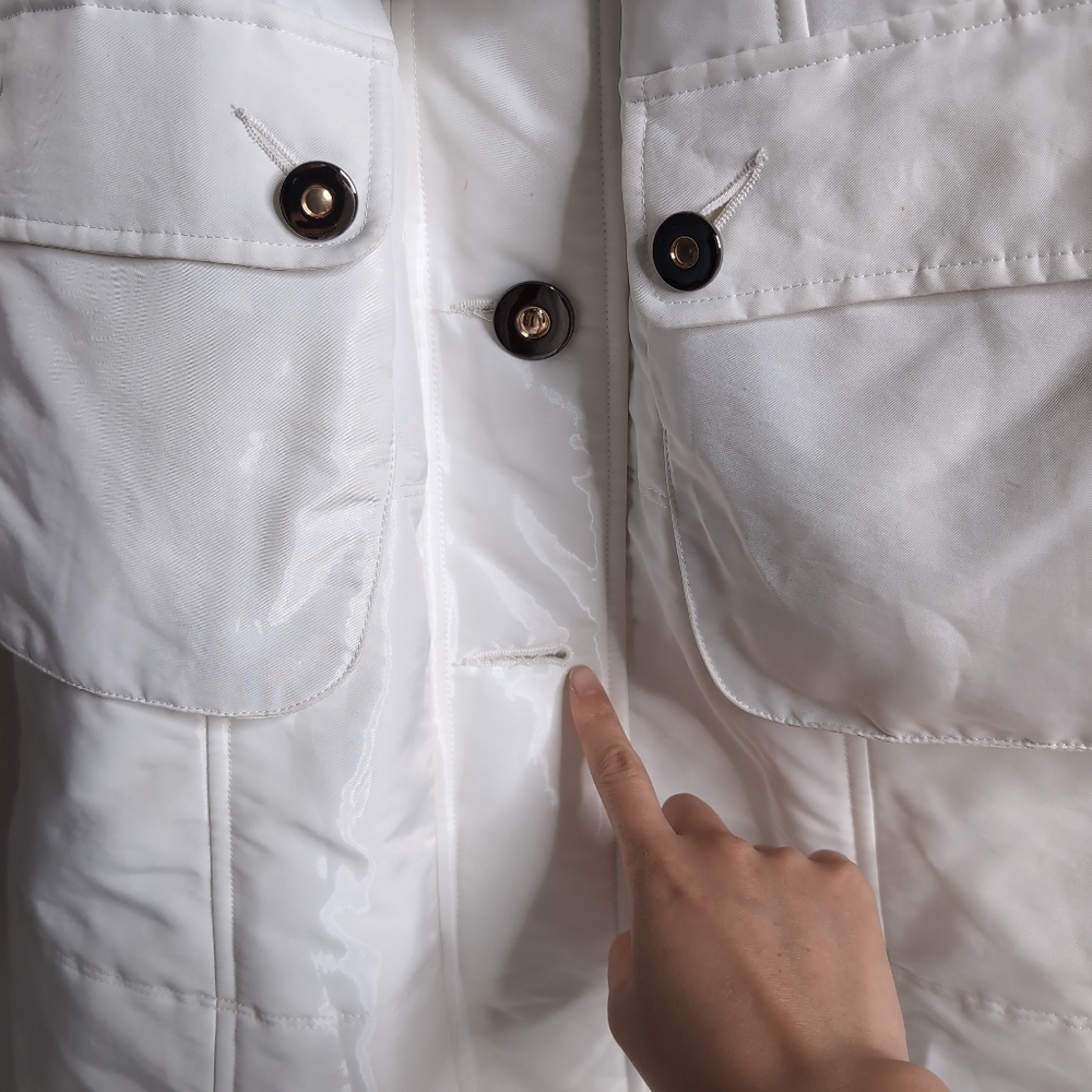 Athabasca Softwear REAL Fox Fur Winter Jacket with Belt, Size S - Picture 6 of 11